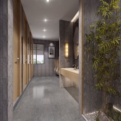 中式酒店卫生间