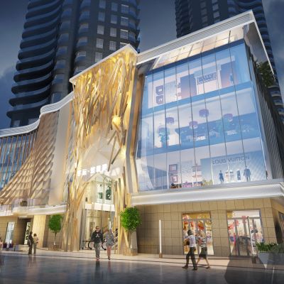 现代商场外立面