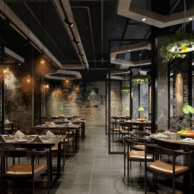 工业风餐厅