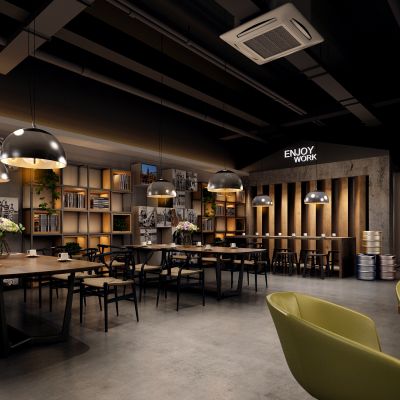 工業(yè)風(fēng)辦公室