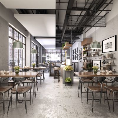 工业风餐厅