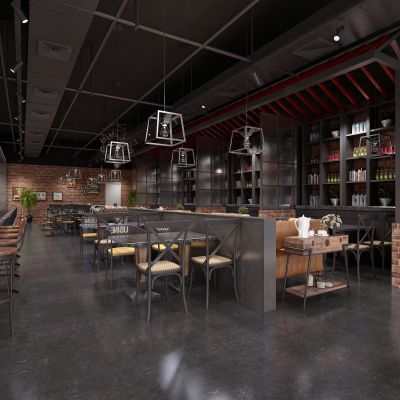工业风餐厅