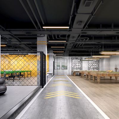 现代风格健身房