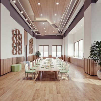 现代幼儿园手工教室