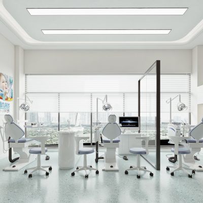 现代风格牙医诊室