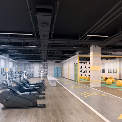 现代健身房