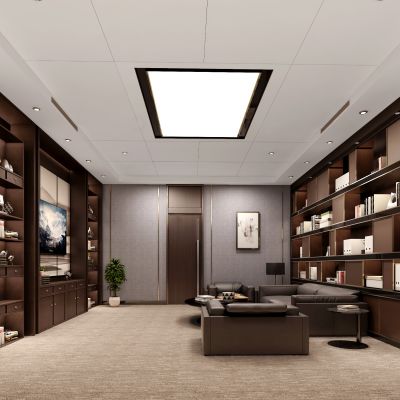 新中式经理接待室