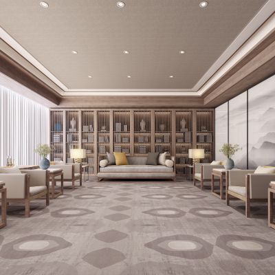 中式会所洽谈区