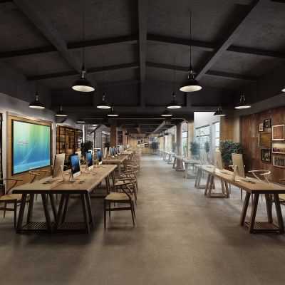 工業(yè)風(fēng)辦公區(qū)