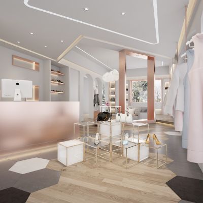 现代风格女装店