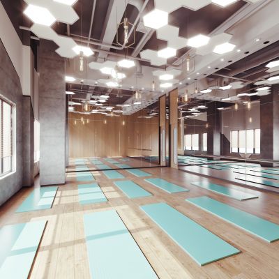 现代瑜伽教室