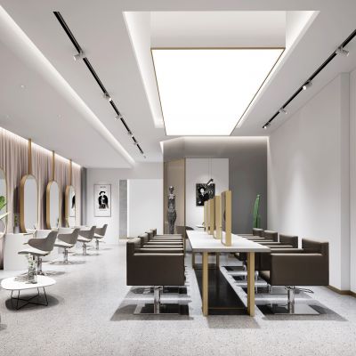 现代轻奢美发店