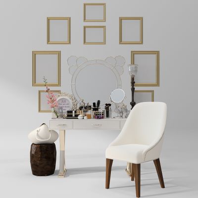 化妆台装饰镜剃须镜