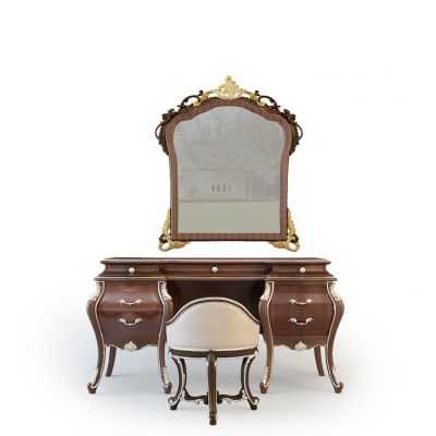 欧式古典梳妆台