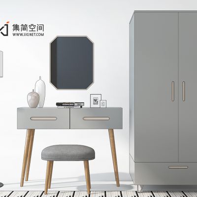 北欧梳妆台组合