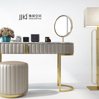 奢华现代梳妆台组合