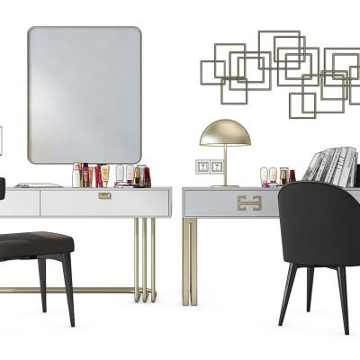 现代梳妆台组合