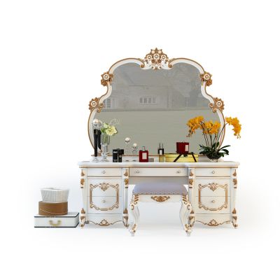 欧式雕花梳妆台