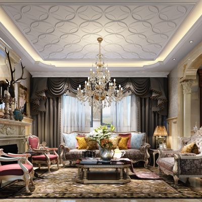 欧式客厅
