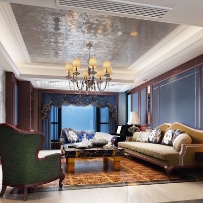 美式客厅