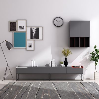 现代简约电视柜壁柜饰品