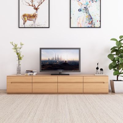 现代 源木电视柜饰品