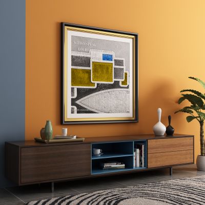 现代简约风格电视柜饰品