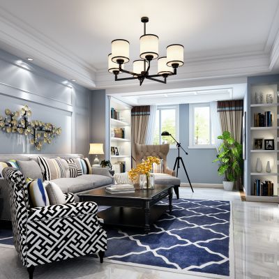 美式客厅