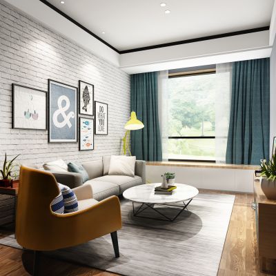 北欧客厅