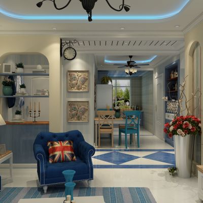 客厅，组合沙发，电视柜，电视墙