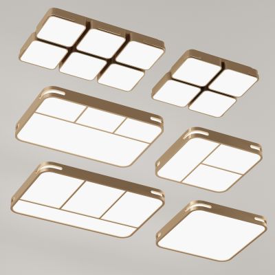 现代金属吸顶灯