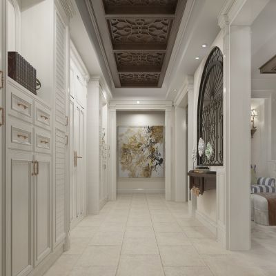 欧式玄关走道