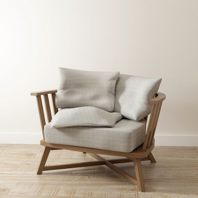 北欧单人休闲椅