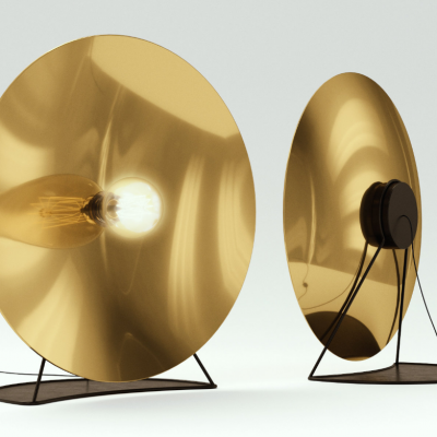 现代金属落地灯