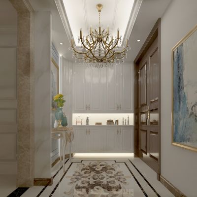 欧式玄关走道