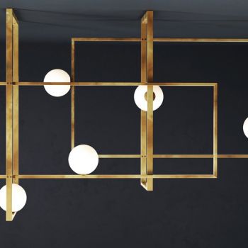 后现代金属吊灯