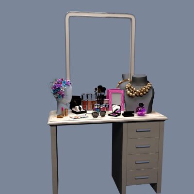现代梳妆台