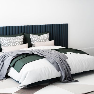 现代轻奢双人床