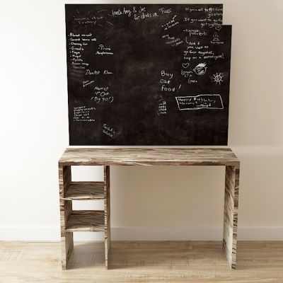 北欧黑板吧台组合