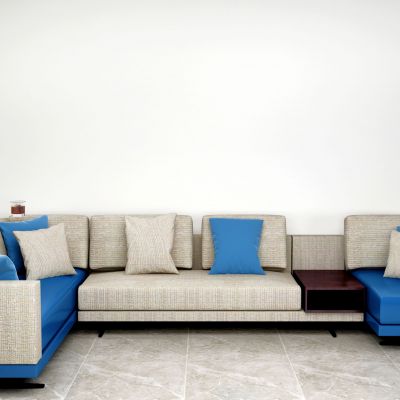 现代多人沙发
