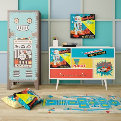 现代边柜玄关柜