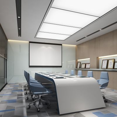 会议室，投影仪，办公桌