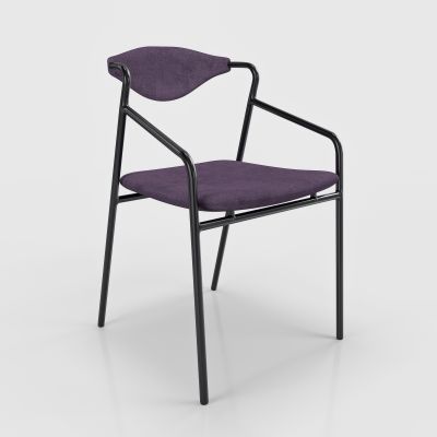 现代单椅休闲椅餐椅