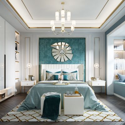 欧式轻奢卧室