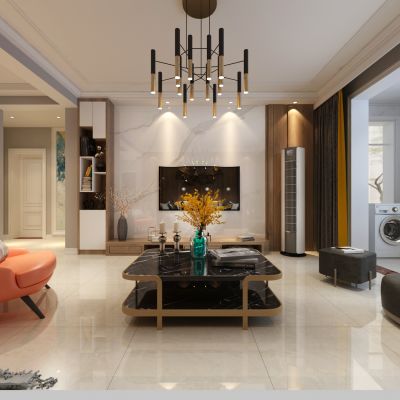 现代简约客餐厅