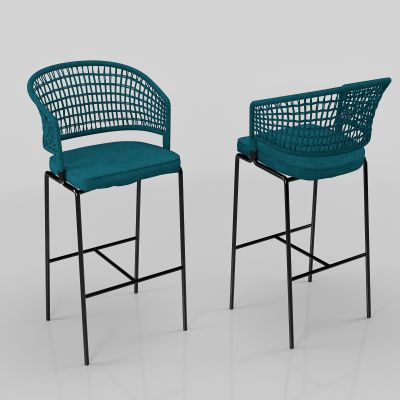 现代吧台椅