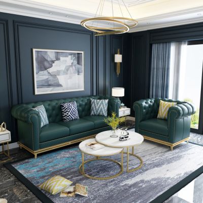 轻奢后现代客厅沙发