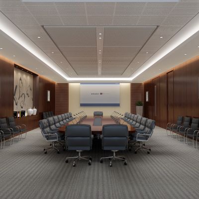 现代多功能会议室