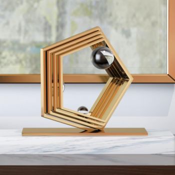 后现代装饰画摆件组合