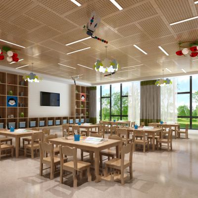 现代幼儿园教室